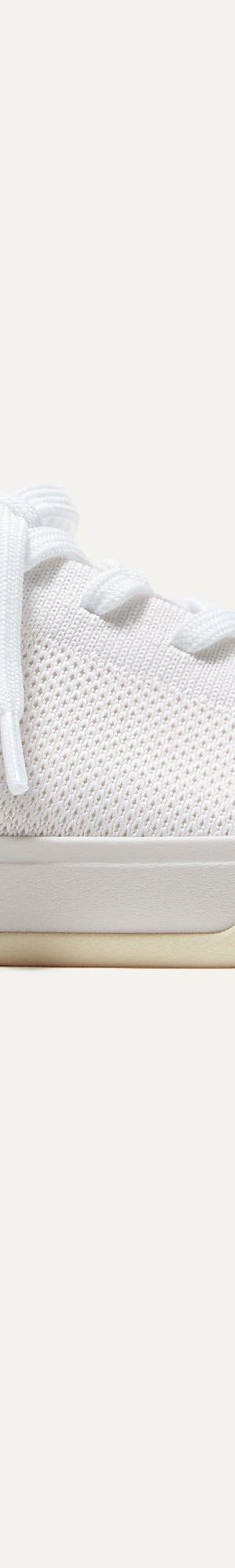 The Lace Up Sneaker - Bright White