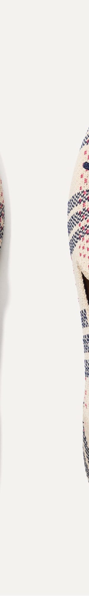 The Almond Tassel Loafer - Spring Plaid