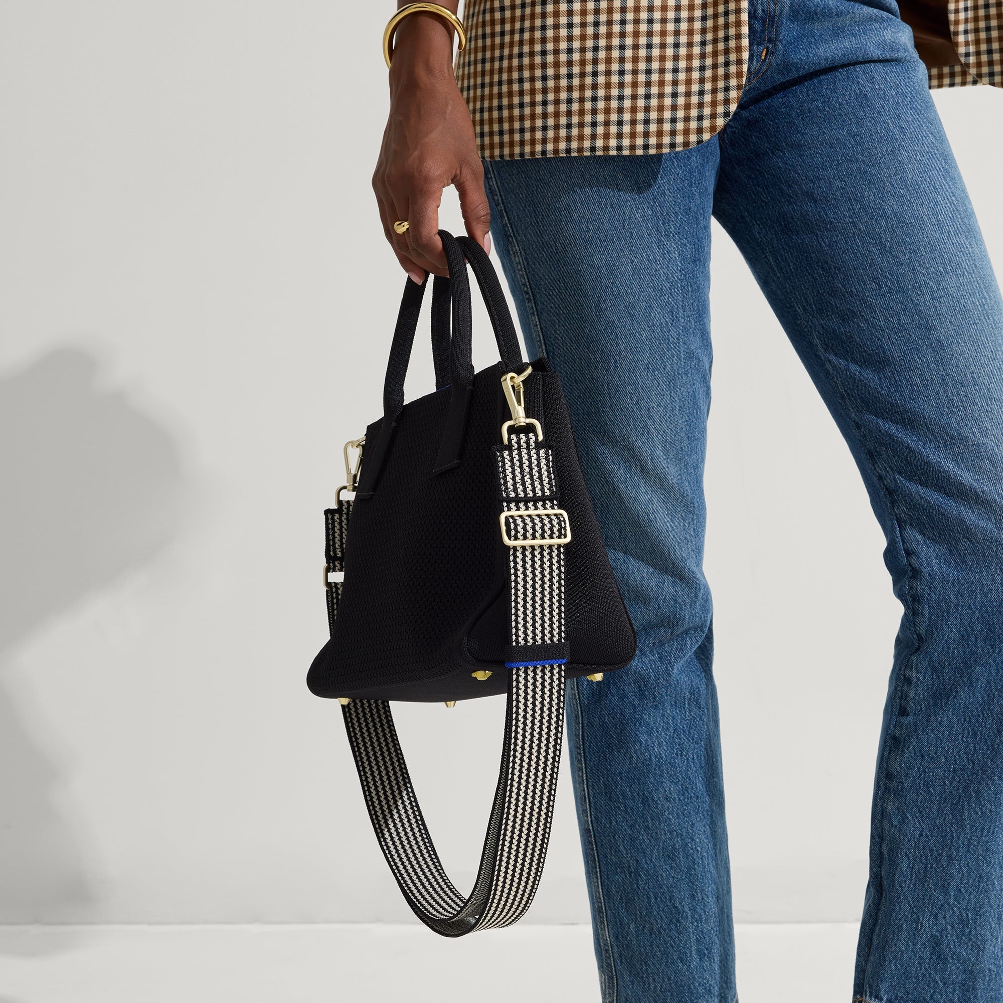 The Crossbody Strap - Salt and Pepper - Image 2