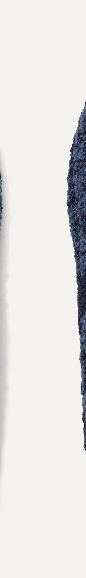 The Max Buckle Mary Jane - Blue Tweed