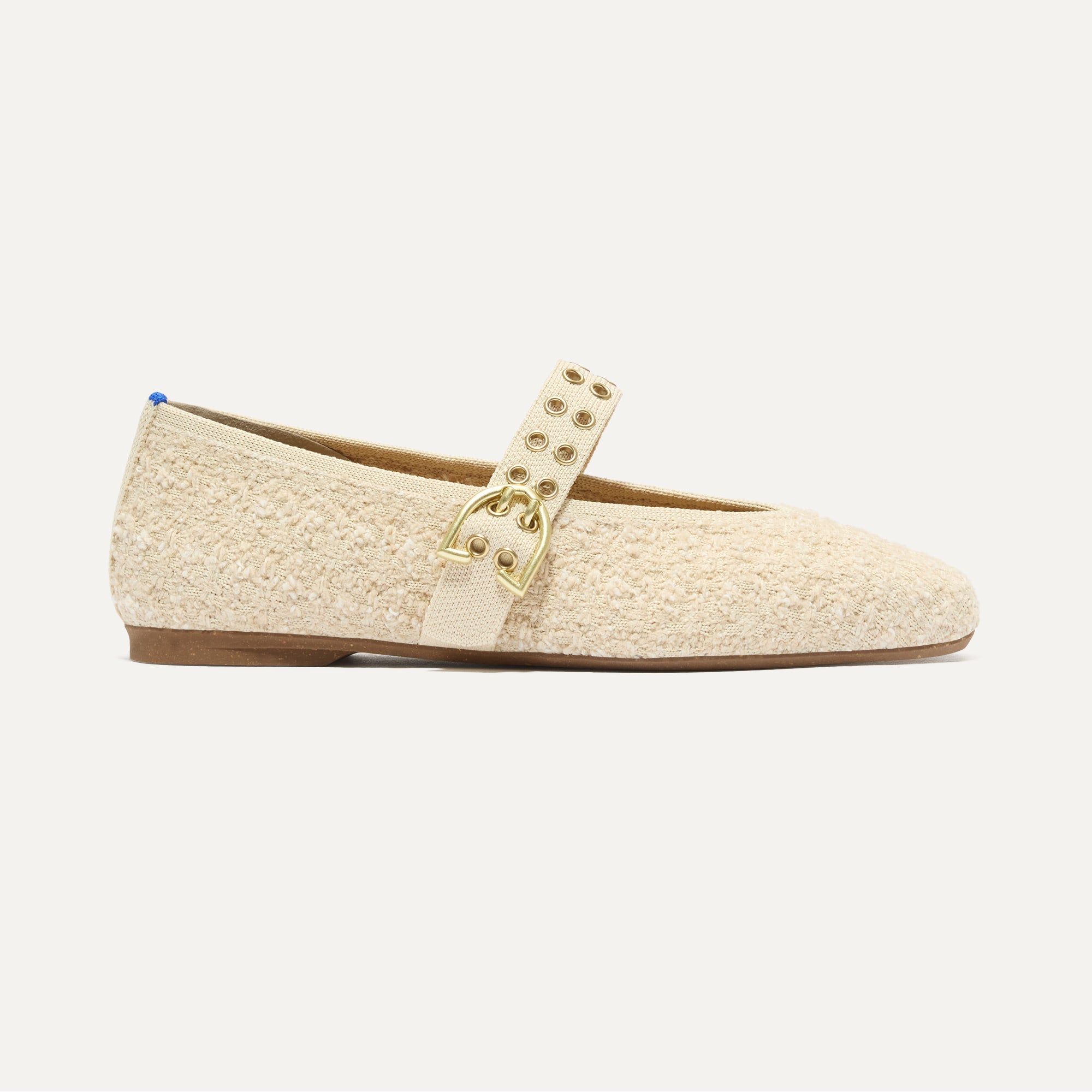 The Max Buckle Mary Jane - Pearl Bouclé - Image 5