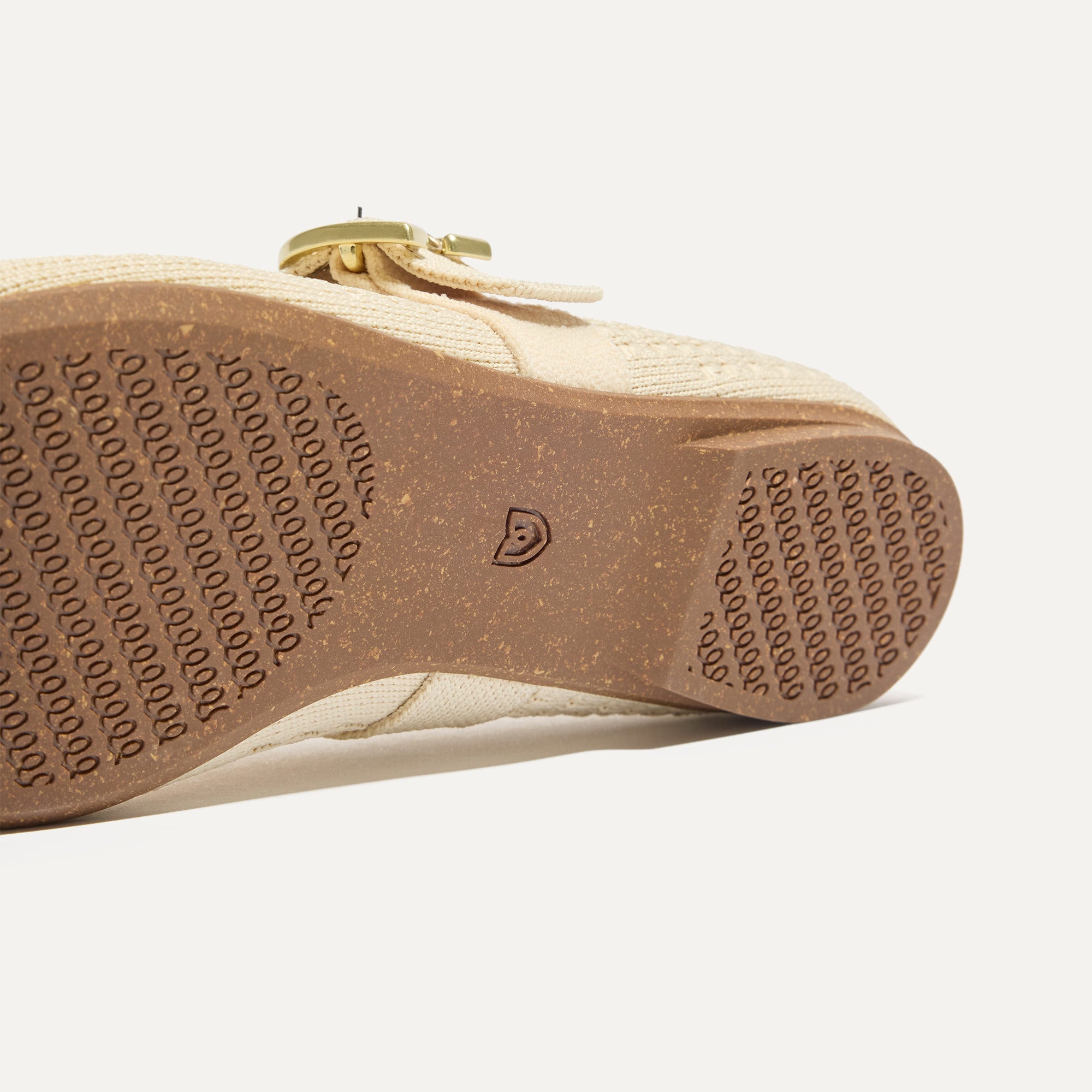 The Max Buckle Mary Jane - Off White Mesh - Image 6